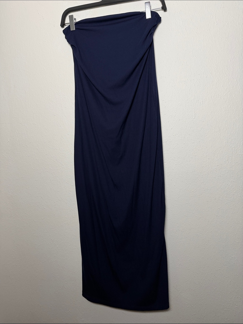 House of Harlow 1960 Navy Strapless Maxi Tube Dress